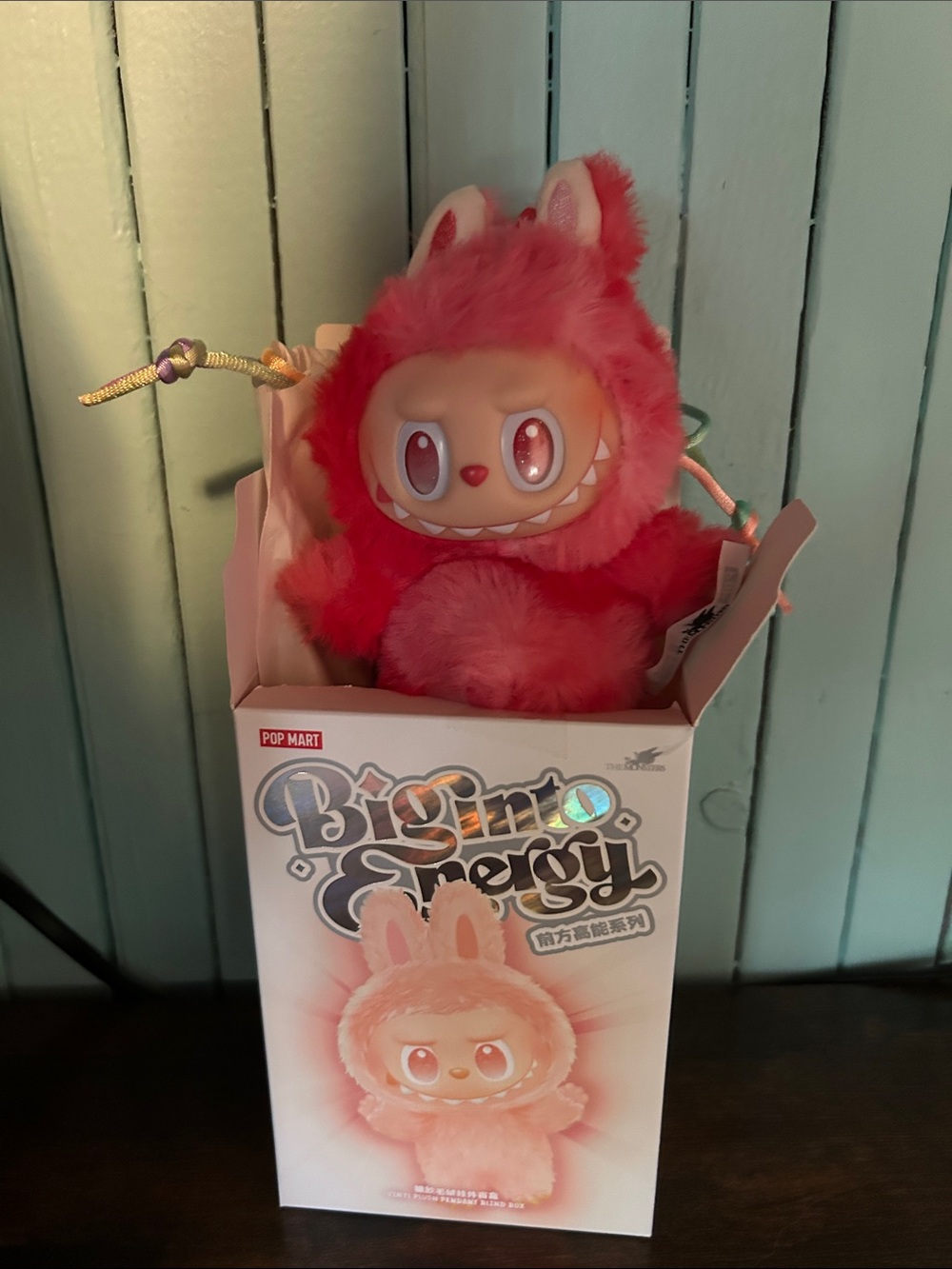 POP MART Big Into Energy Plush Toy - confirmed with box and card